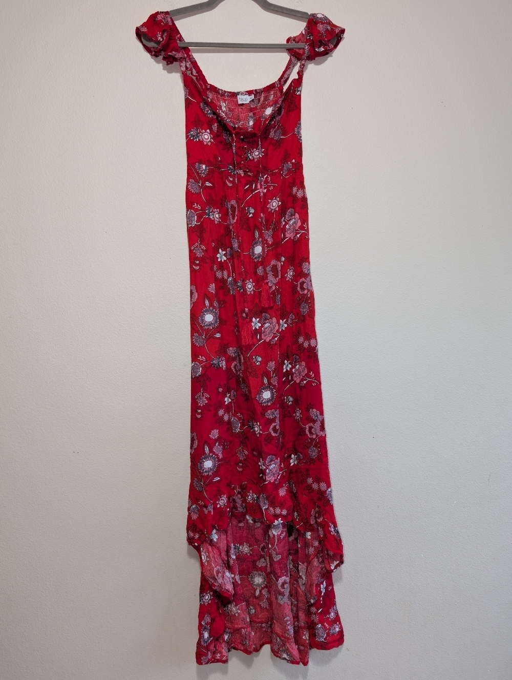 Authentic Tiare Hawaii Summer flowy Floral Maxi Dress Size M/L